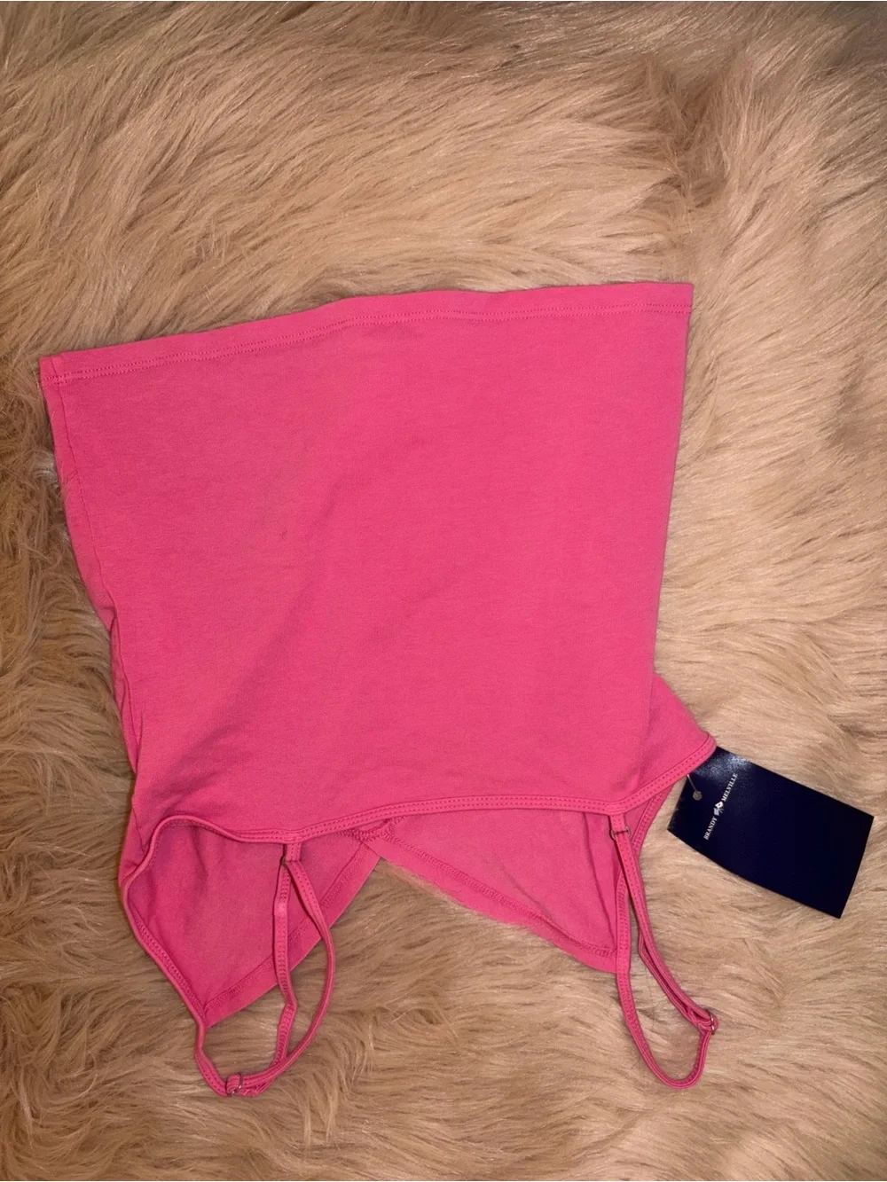 Brandy Melville Hot Pink Spaghetti Strap Tank